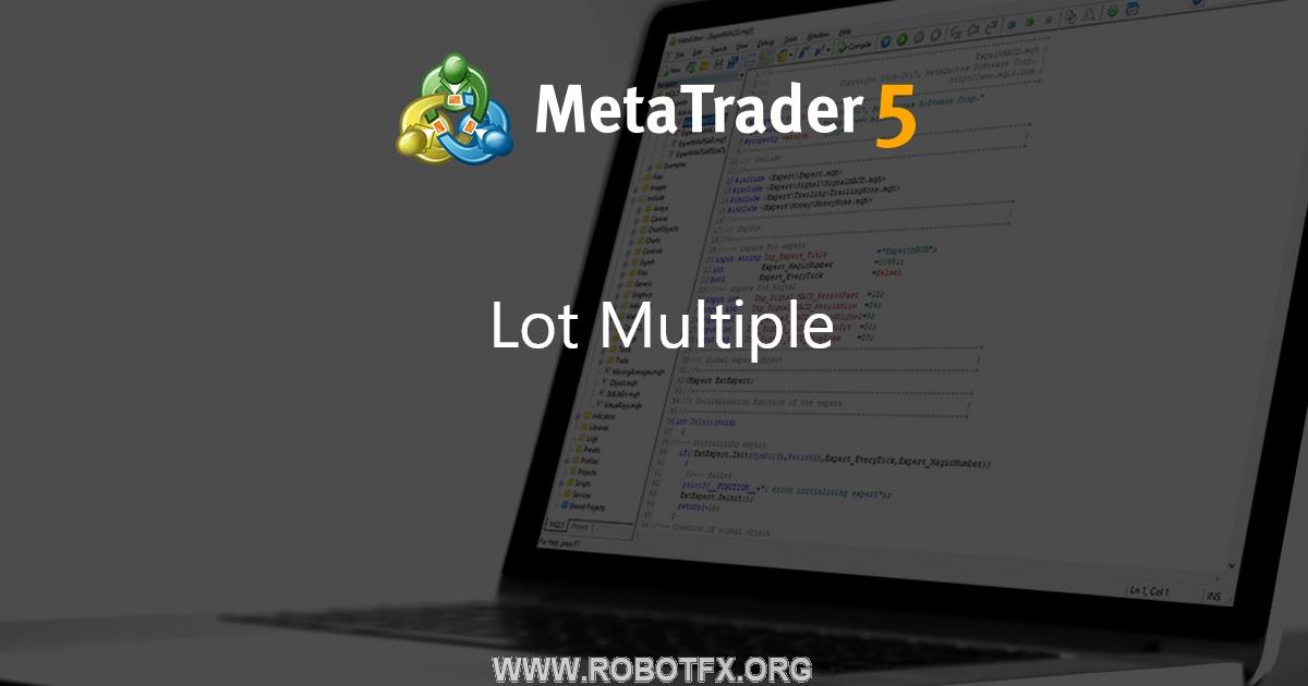 Lot Multiple - library for MetaTrader 4