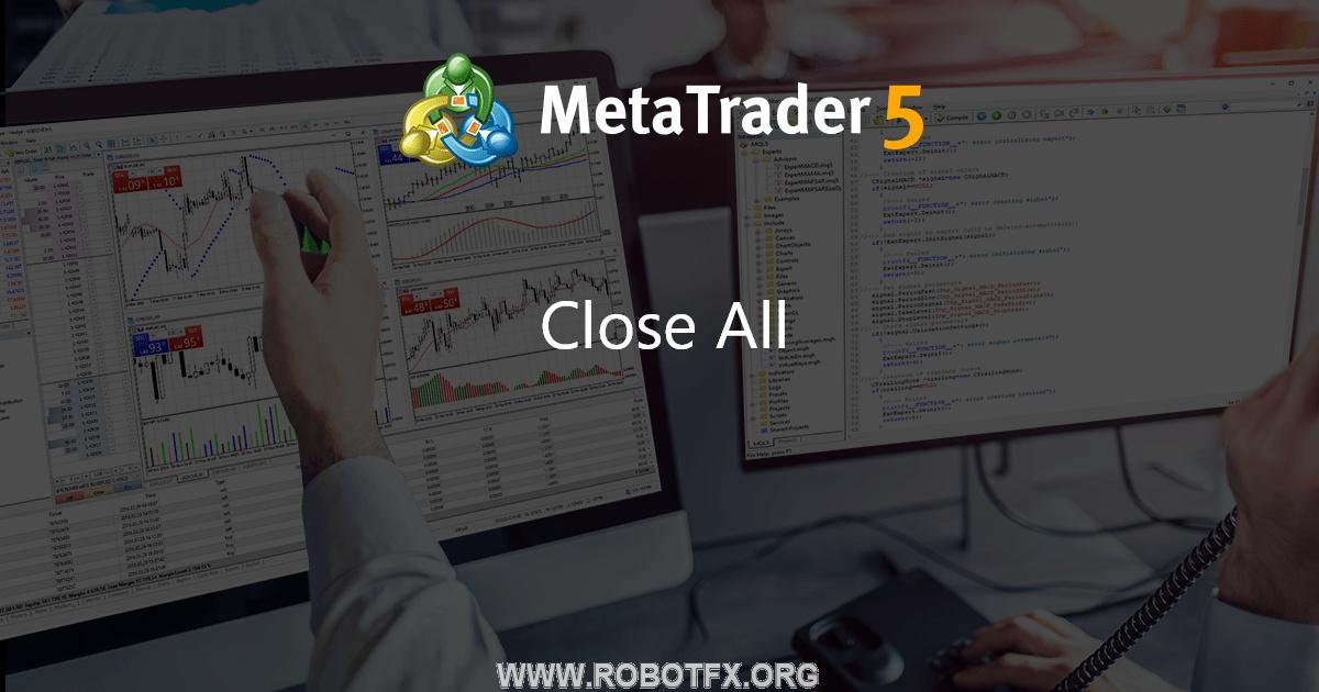 Close All - script for MetaTrader 4